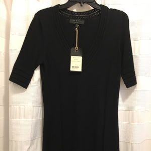 Rag and Bone New York V Neck Knit Dress